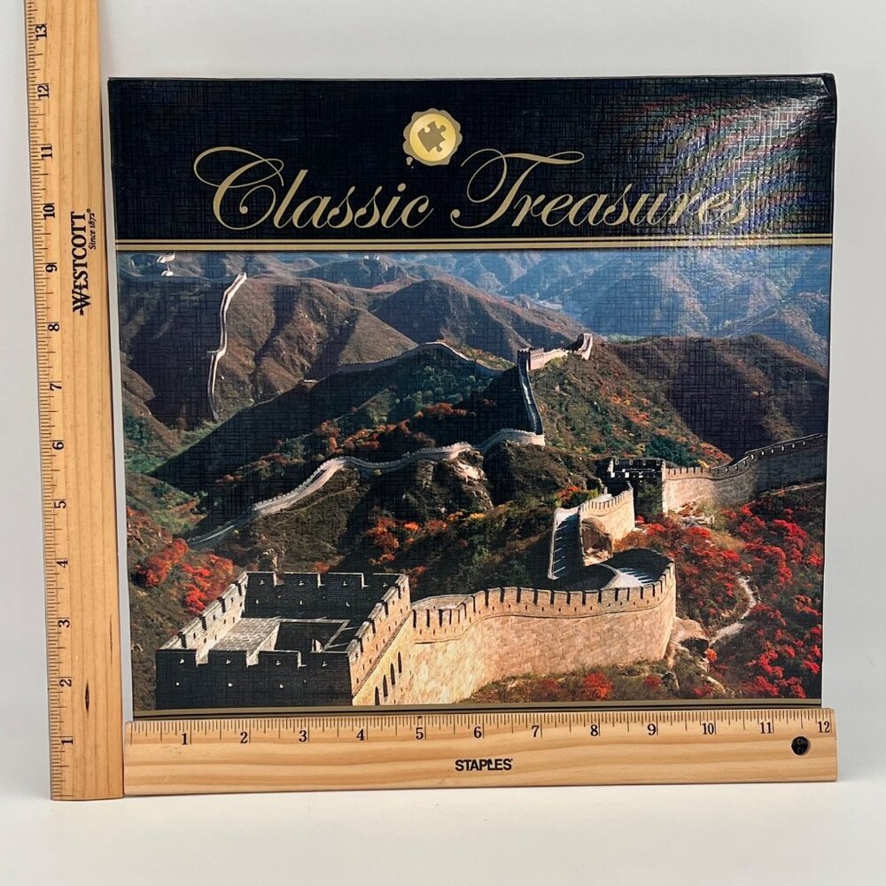 Great Wall Of China Classic Treasures 1000 Piece Puzzle By Sure-Lox 2009 Edition - Picture 10 of 11